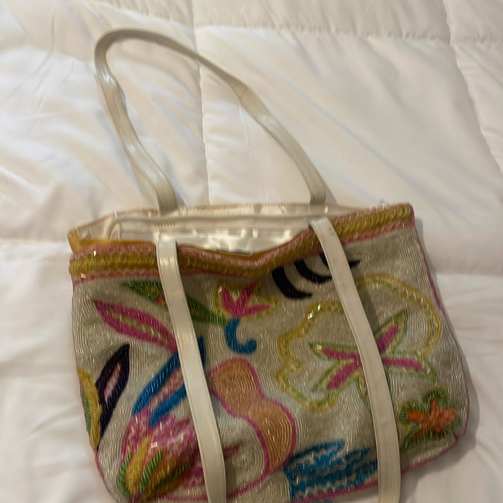 Purse made in India, very pretty sequence added to it